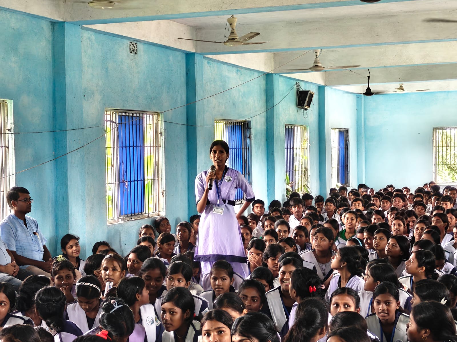 Acv Project Organises Awareness Programme On Child Protection And Children's Rights At Kuyemuri