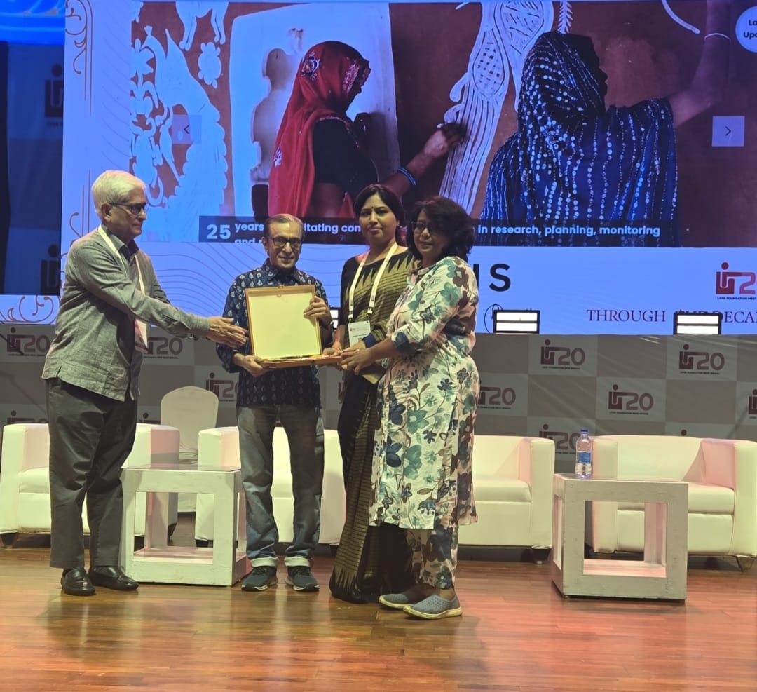 Mukti Honoured By Liver Foundation For Two Decades Of Community Service