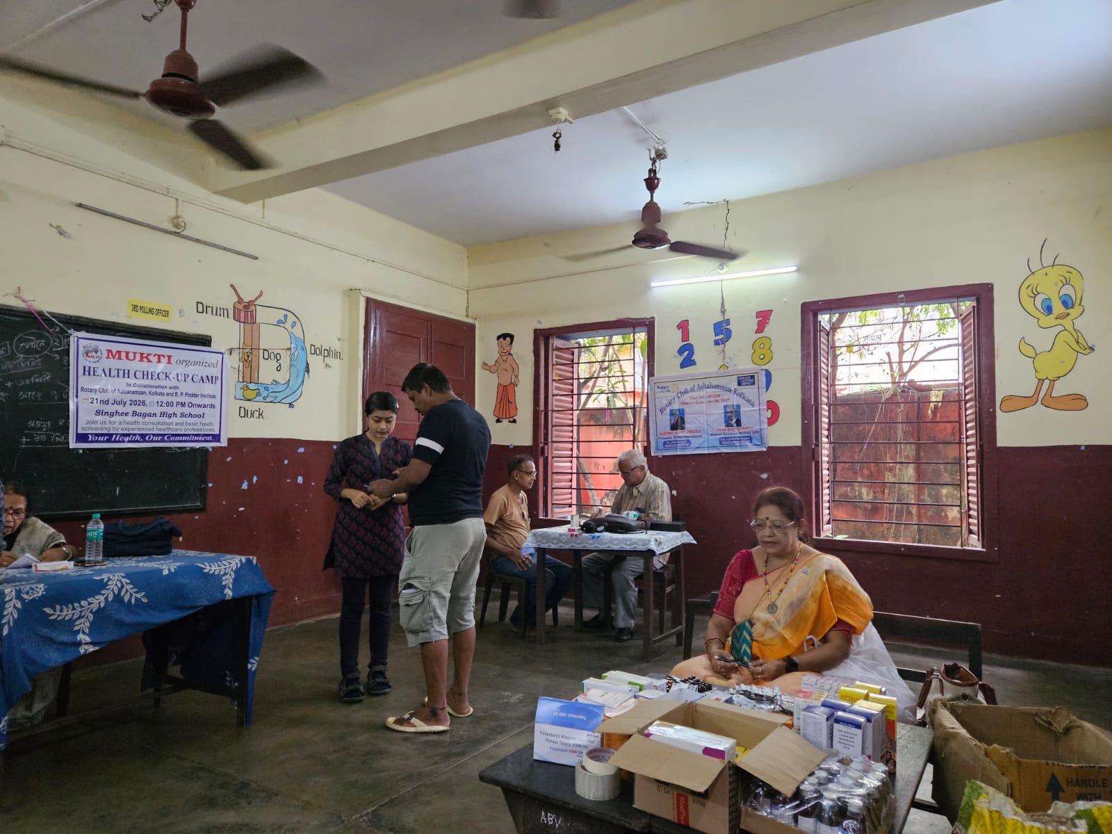 Mukti Urban Project Organises Free Health Camp For Underserved Community In Kolkata