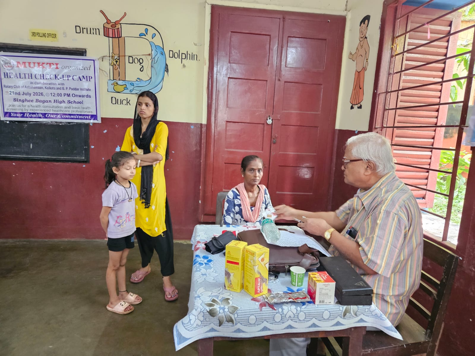 Mukti Urban Project Organises Free Health Camp For Underserved Community In Kolkata