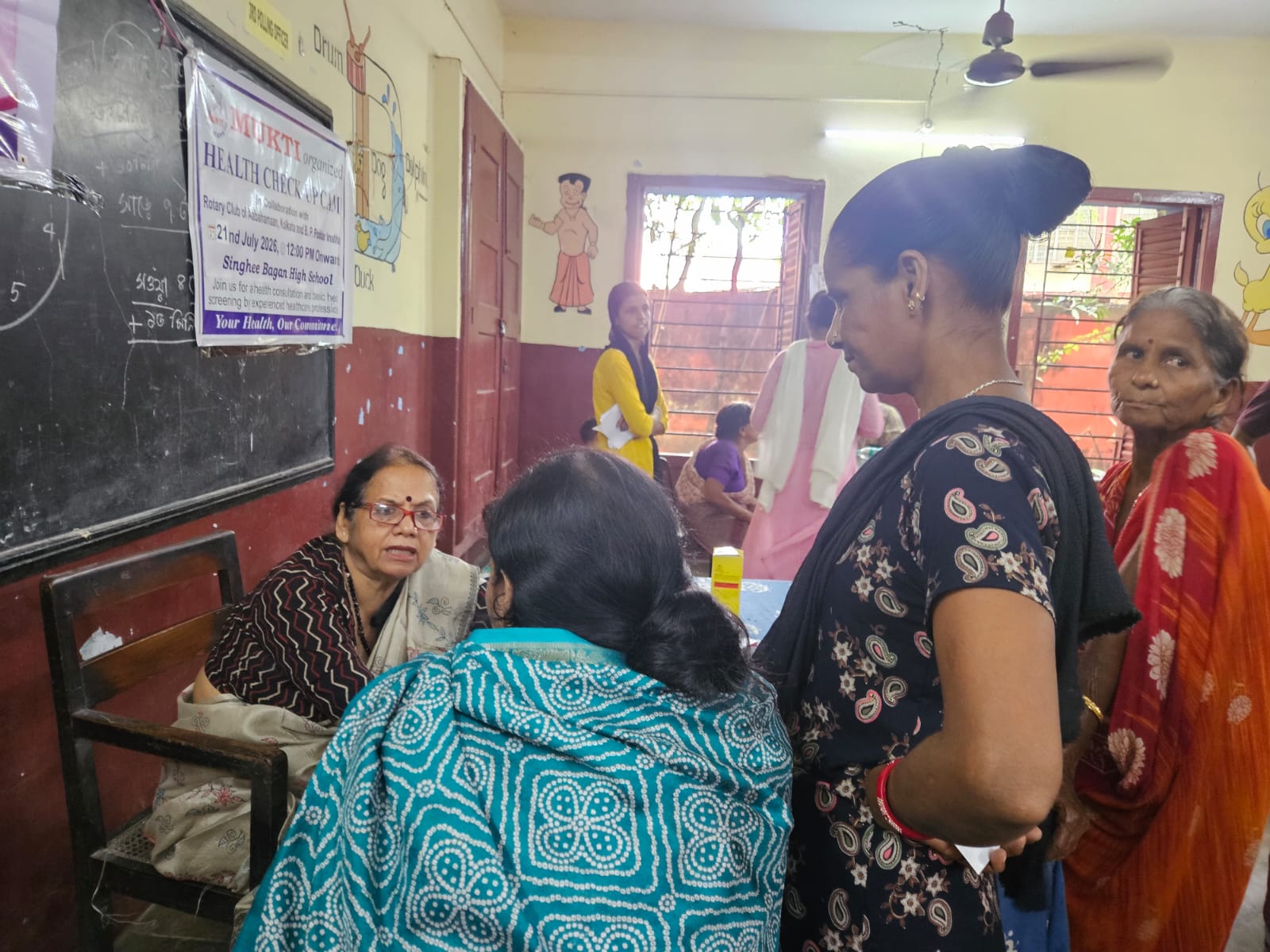 Mukti Urban Project Organises Free Health Camp For Underserved Community In Kolkata