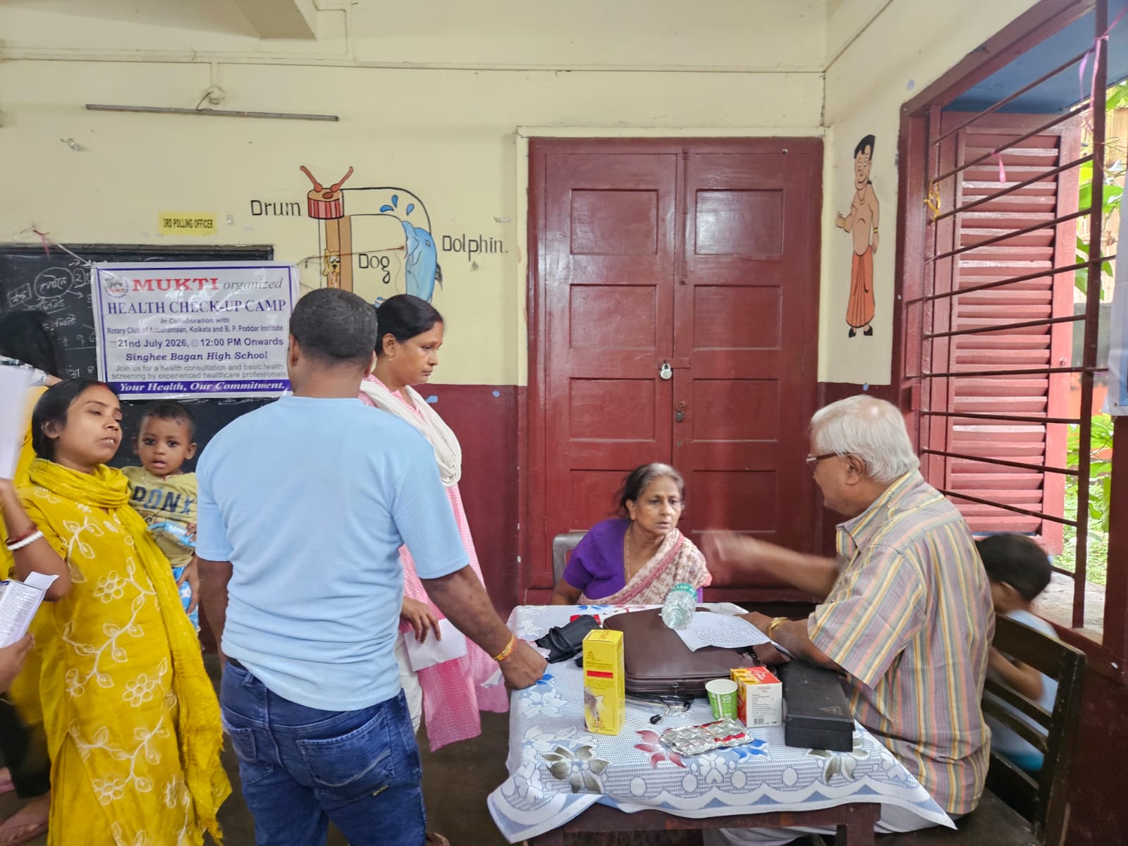 Mukti Urban Project Organises Free Health Camp For Underserved Community In Kolkata
