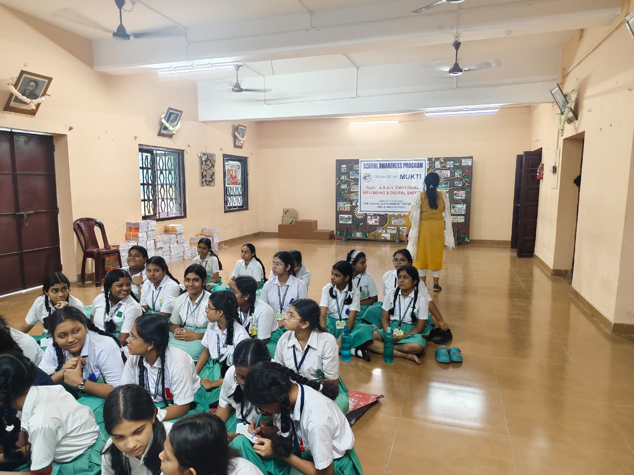 Mukti Urban Project Launches Digital Safety And Cyber Security Awareness Initiative At Taki Girls' School