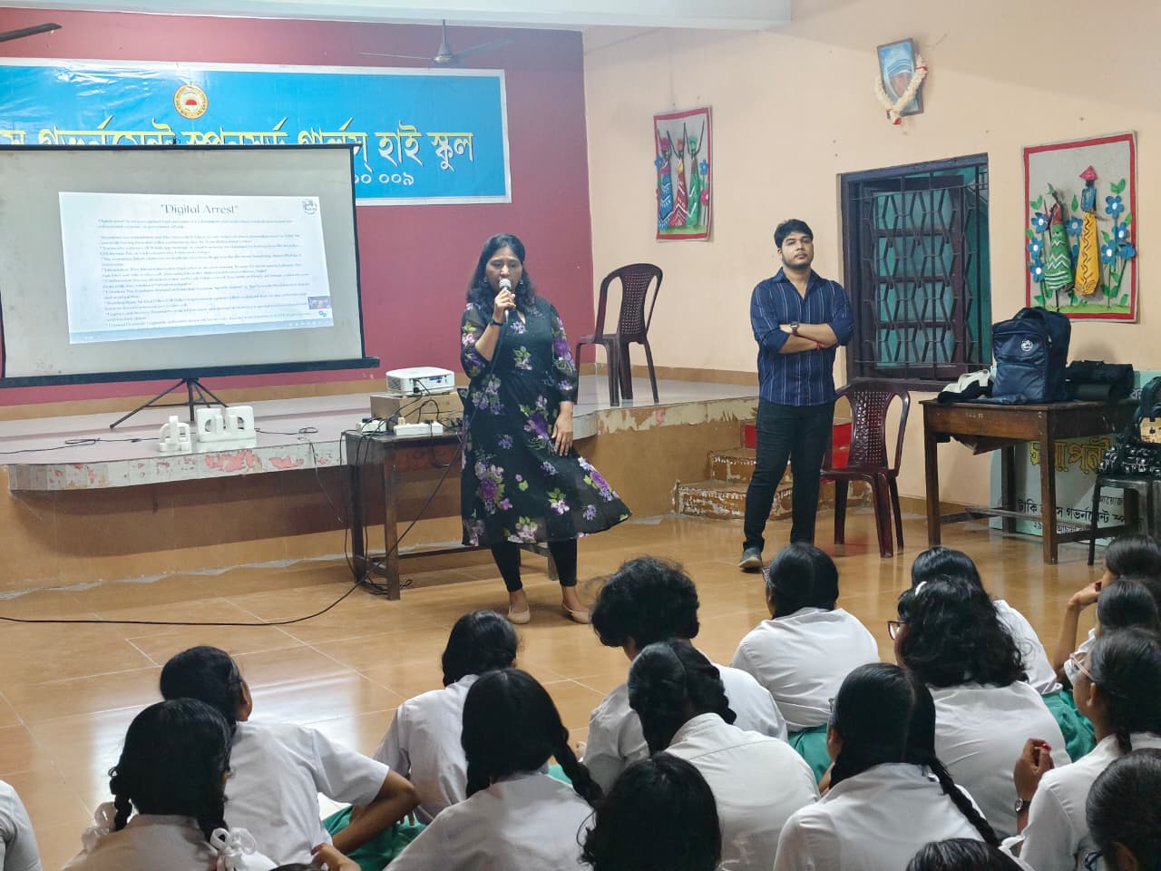 Mukti Urban Project Launches Digital Safety And Cyber Security Awareness Initiative At Taki Girls' School