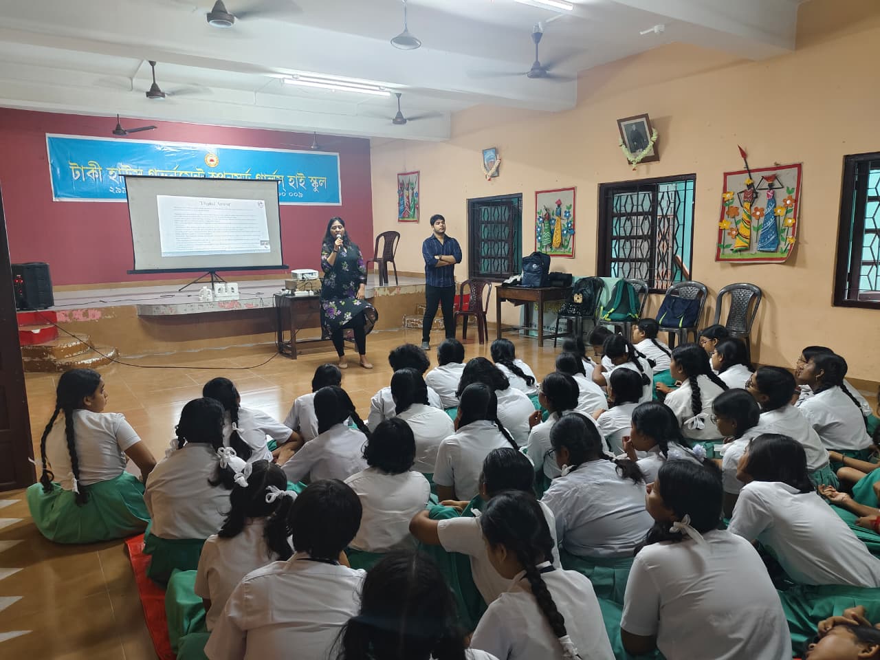 Mukti Urban Project Launches Digital Safety And Cyber Security Awareness Initiative At Taki Girls' School