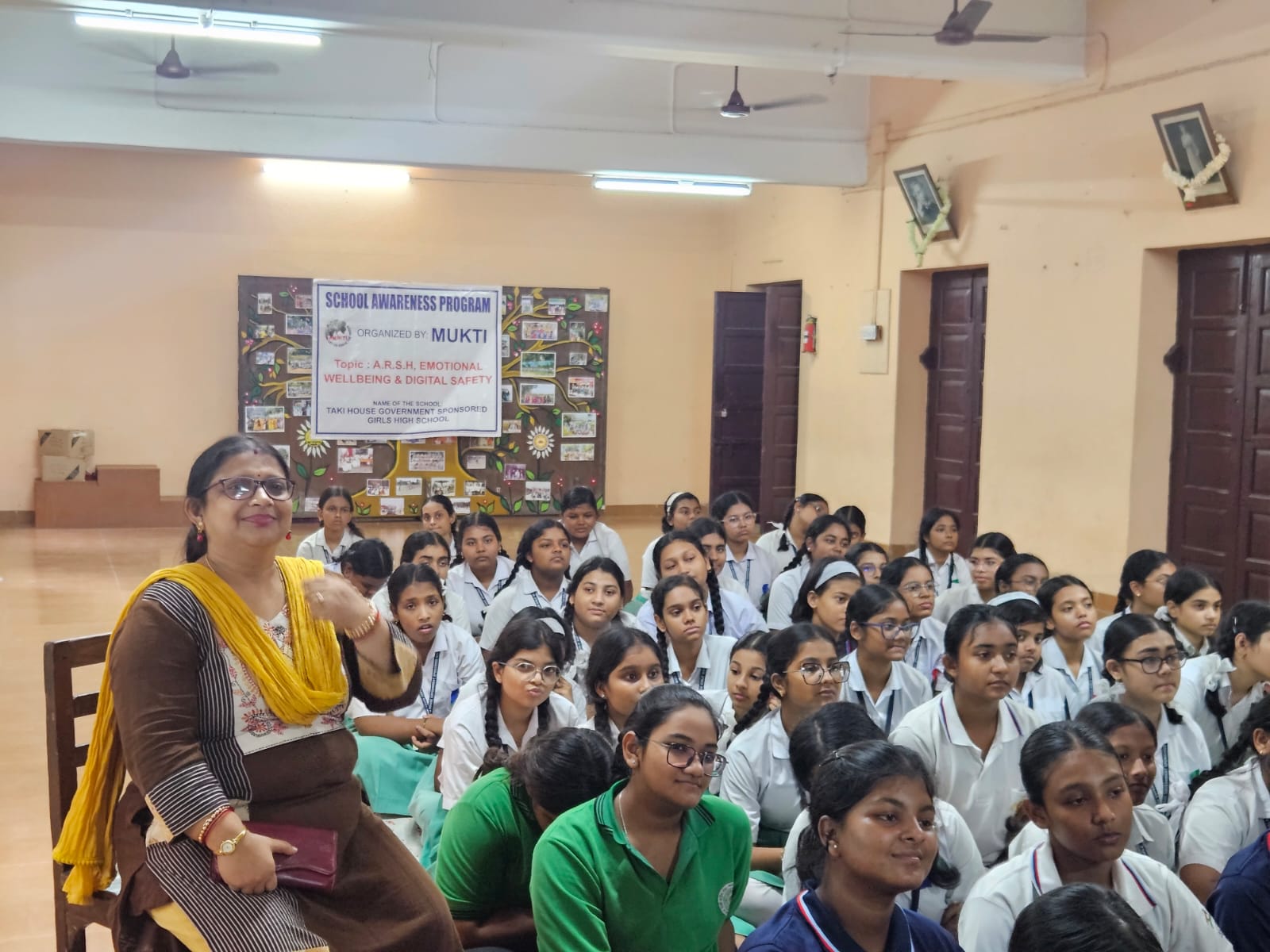 Mukti Urban Project Launches Digital Safety And Cyber Security Awareness Initiative At Taki Girls' School