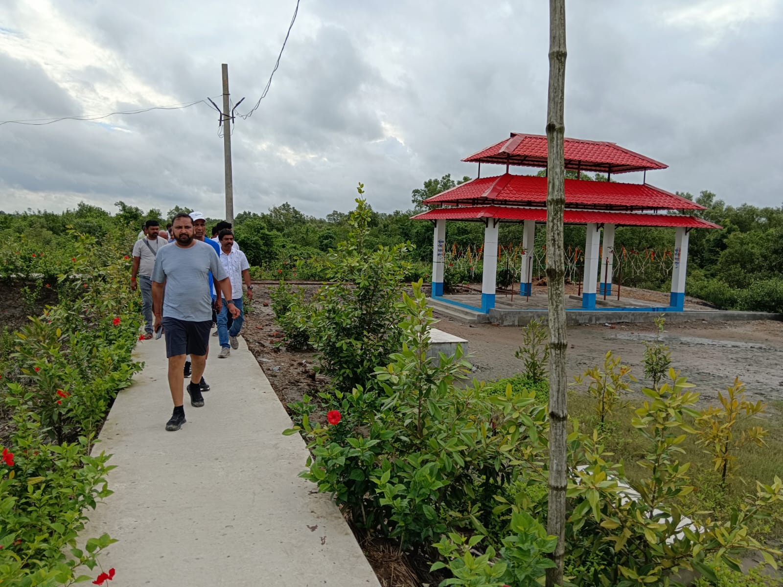 Srijan And Primarc Representatives Visit Mukti Bio Village And Mukti Gram To Explore Sustainable Rural Development