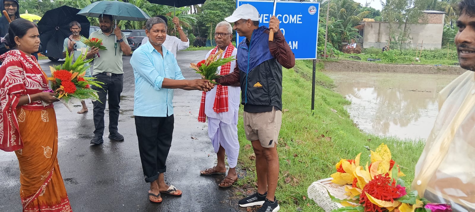 Srijan And Primarc Representatives Visit Mukti Bio Village And Mukti Gram To Explore Sustainable Rural Development