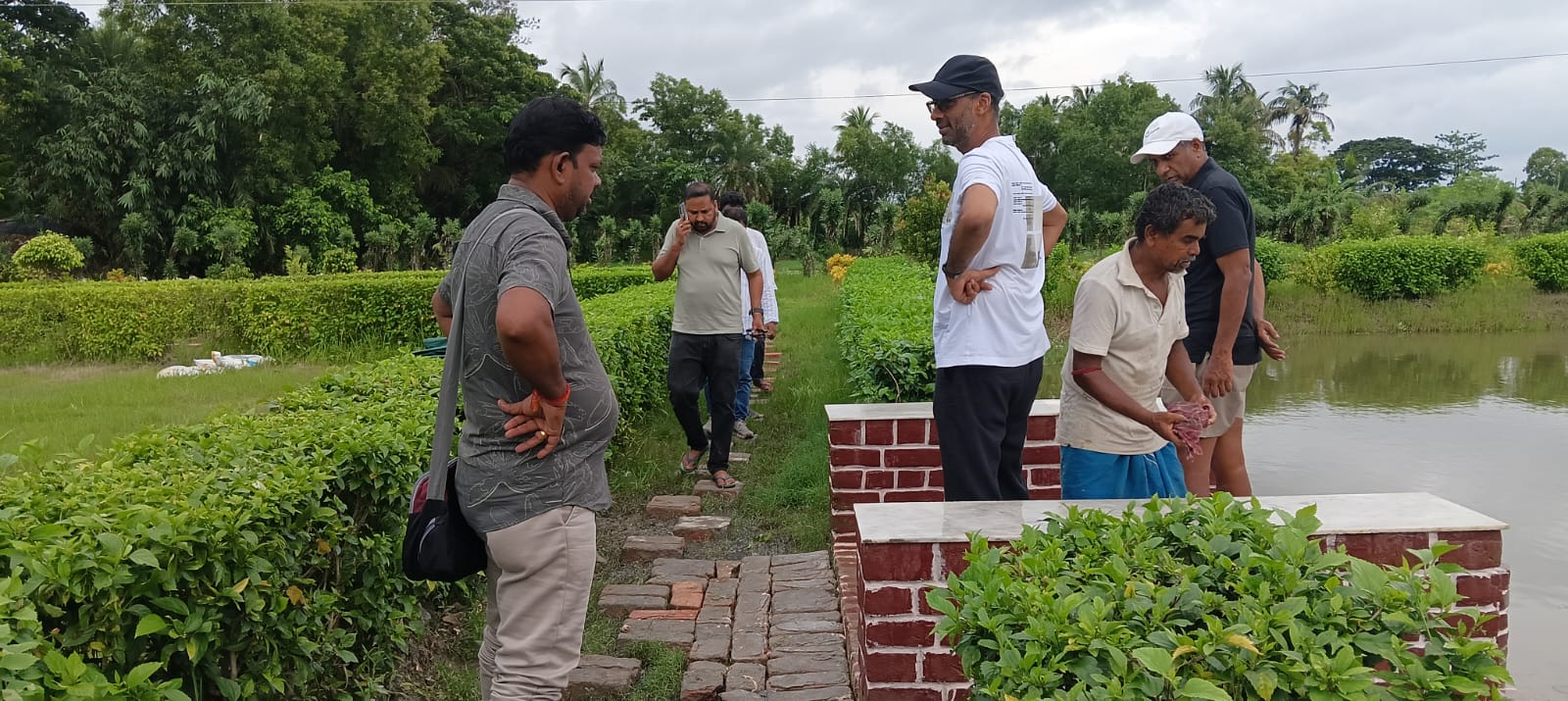 Srijan And Primarc Representatives Visit Mukti Bio Village And Mukti Gram To Explore Sustainable Rural Development