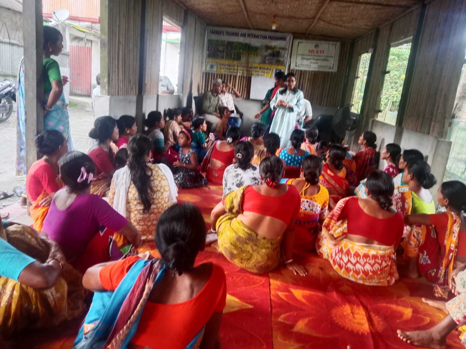 Mukti Organises Technical Training On Scientific Backyard Poultry Management Under The Nirman Project