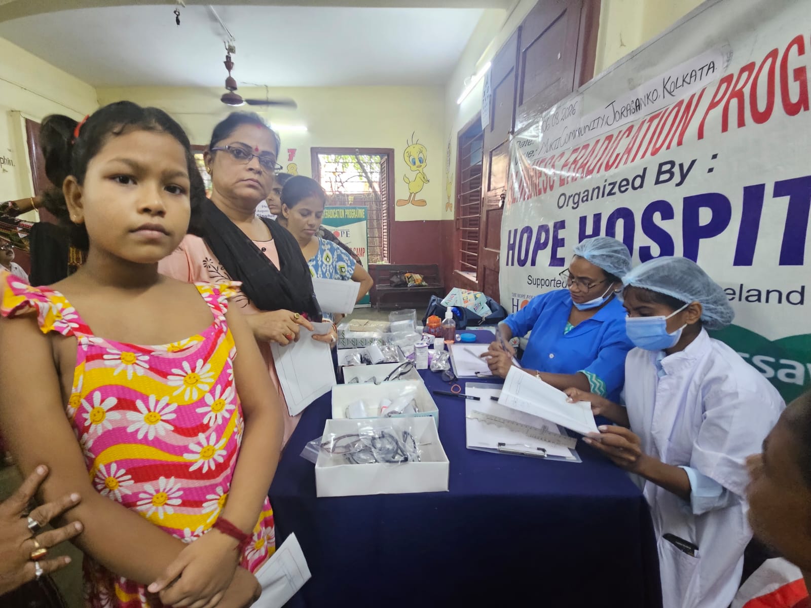 Mukti Urban Project Organizes Free Eye Camp, Benefiting Over 200 Community Members