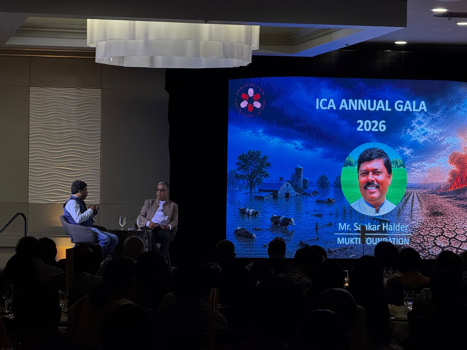 Mukti Founder-president Sankar Halder Honoured By Indians For Collective Action In California