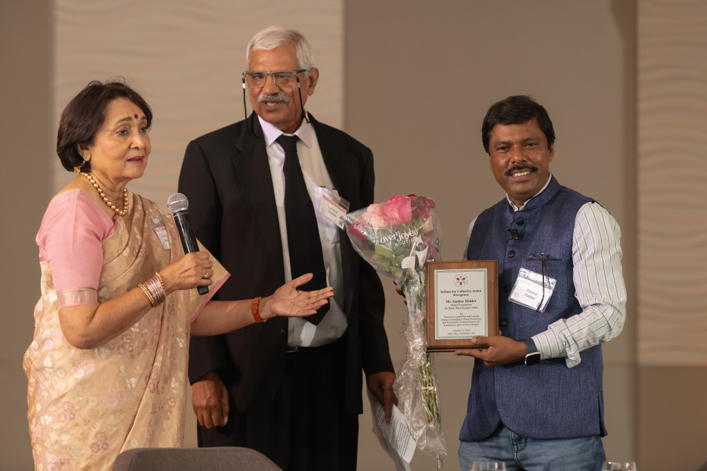 Mukti Founder-president Sankar Halder Honoured By Indians For Collective Action In California
