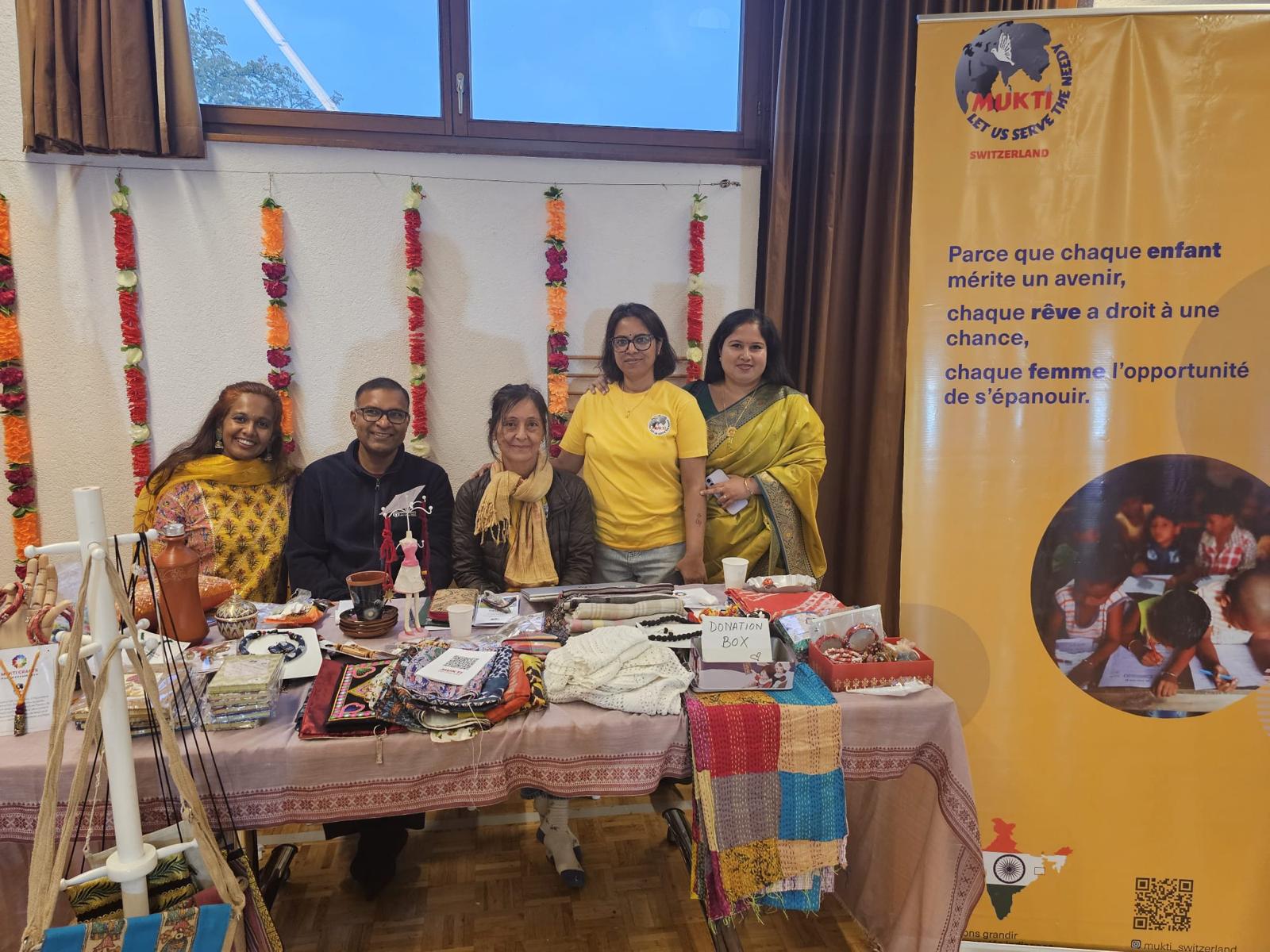 Celebrating Durga Puja With A Purpose: Mukti Switzerland Connects Craftsmanship And Education With Community Support