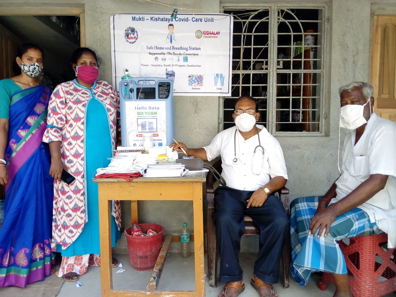 Mukti- Kishalaya Covid Care Units Saving Remote Lives of Gosaba and Basanti Blocks