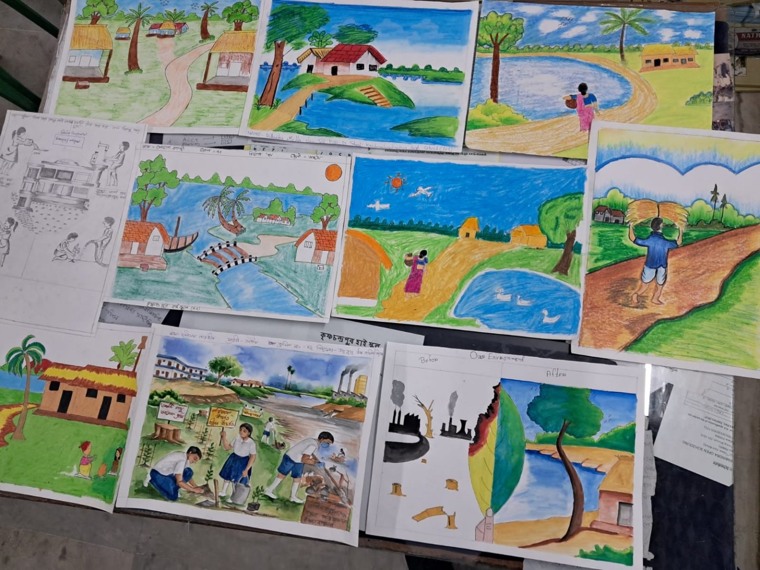 Mukti’s Creative Drawing Competition at Sundarban Fair 2024